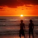 sunset-ocean-kids-surf