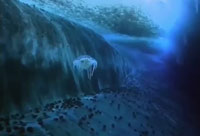 Underwater Ice Cathedral